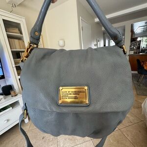 Genuine Marc Jacobs light grey crossbody bag